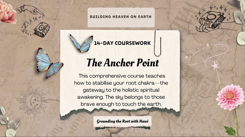 Root Chakra Optimisation: The Anchor Point