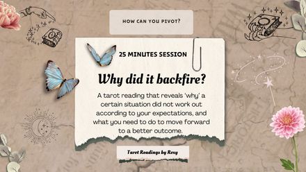 Tarot Reading | Why it Backfired 😩