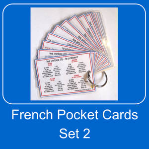 French Pocket Cards - set 2