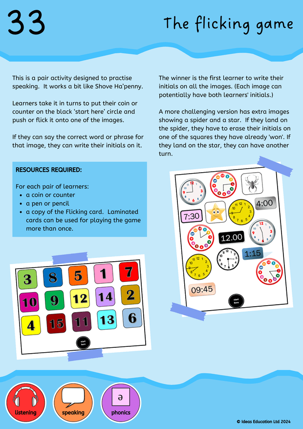 Adaptable Activities for your Language Lessons