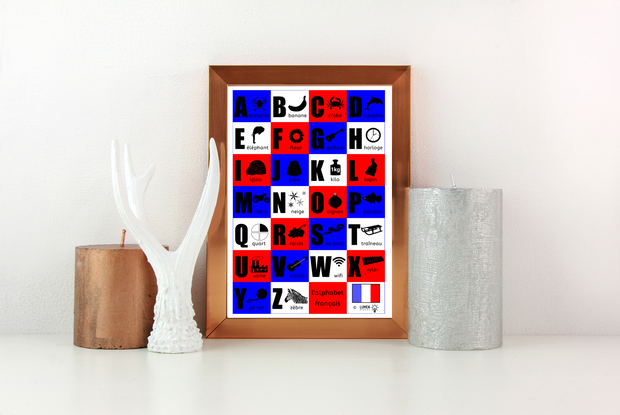 French Alphabet Posters