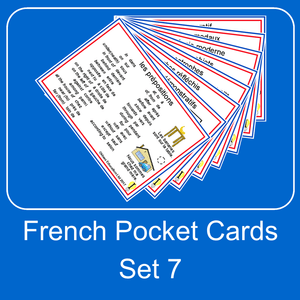 French Pocket Cards, set 7