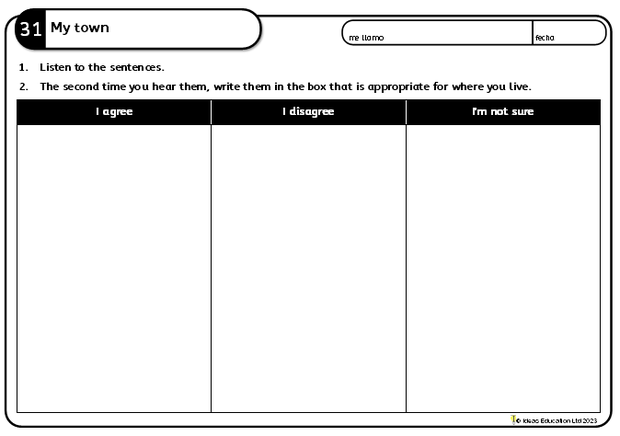 Dictados: resources to introduce, support and practise dictation in Spanish