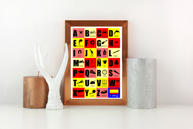 Spanish Alphabet Posters