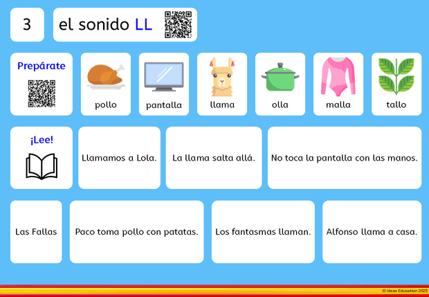 Reading aloud in Spanish