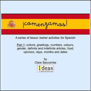 ¡comenzamos! - Spanish lesson starters
