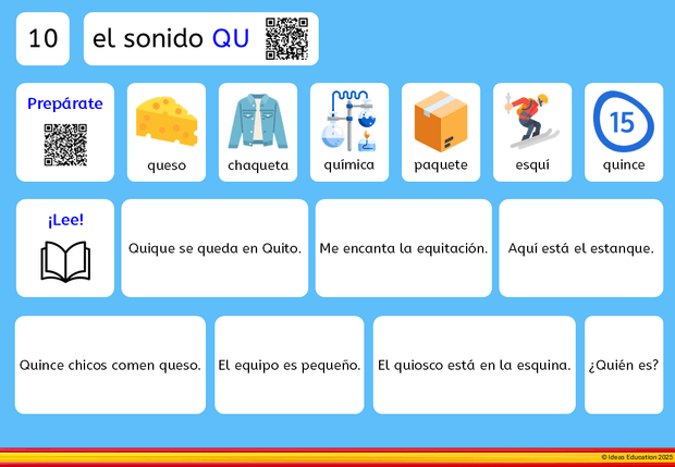 Reading aloud in Spanish