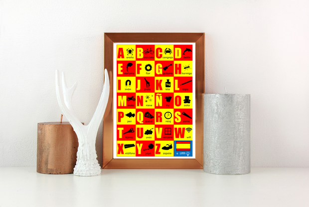 Spanish Alphabet Posters