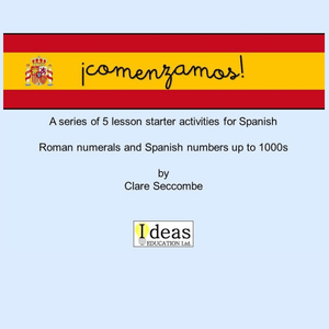 ¡comenzamos! - Spanish number starters