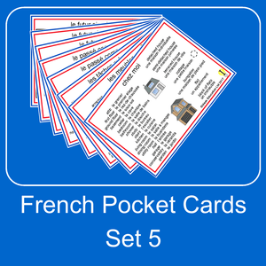 French Pocket Cards, set 5