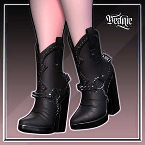 &#x27;Nocturnal&#x27; Cowgirl Boots