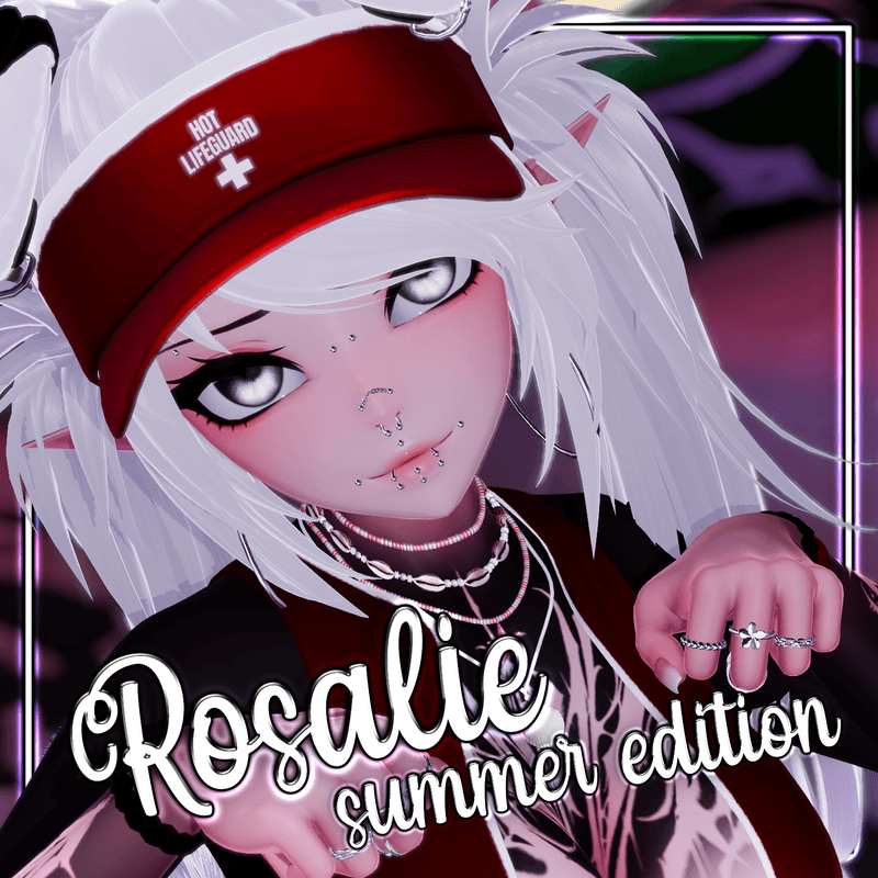 ♡ Rosalie Summer Edition ♡ PC/VRCFT ♡