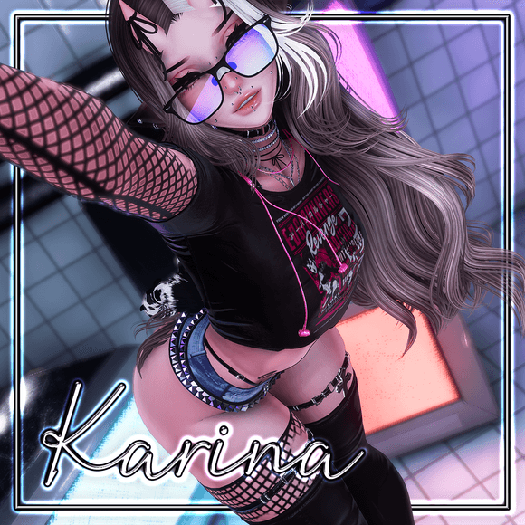 ♡ Karina + FACETRACKING ♡ PC ONLY VRCHAT AVATAR ♡ 