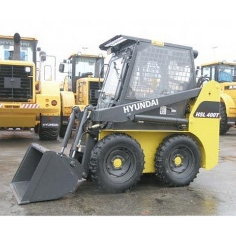 Hyundai HSL400T Skid Steer Loader Operation &amp; Maintenance Manual