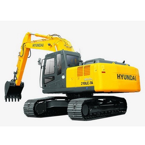 Hyundai Robex 210LC-7A / R210LC-7A Crawler Excavator Repair Service Manual