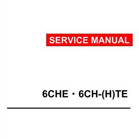 Yanmar 6CHE, 6CH-(H)TE Diesel Engine Repair Service Manual