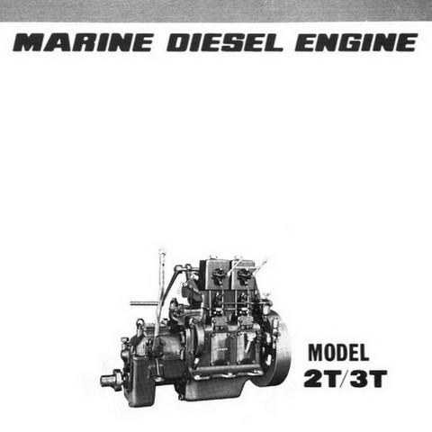 Yanmar 2T/3T Marine Diesel Engine Repair Service Manual 