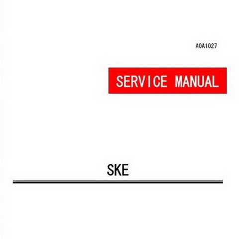Yanmar SKE Diesel Engine Repair Service Manual 