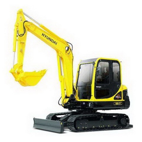 Hyundai Robex 55-7 / R55-7 Mini Crawler Excavator Repair Service Manual