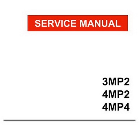 Yanmar MP Series Industrial Diesel Engine Repair Service Manual 