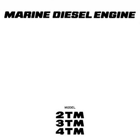 Yanmar 2TM/3TM/4TM Marine Diesel Engine Repair Service Manual 