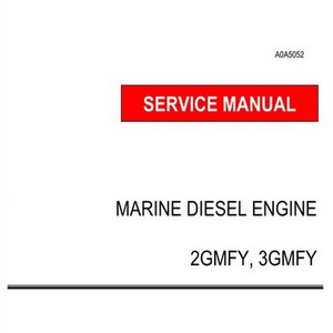 Yanmar 2GMFY, 3GMFY Marine Diesel Engine Repair Service Manual 