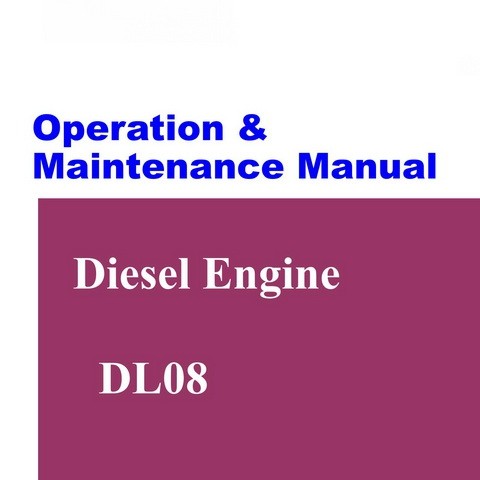 Doosan DL08 Diesel Engine Operation and Maintenance Manual