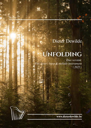 Unfolding - Duo Version for melody instrument &amp; harp