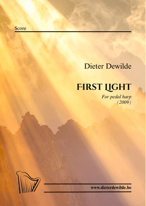 First Light - joyful piece for pedal harp
