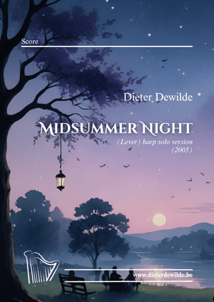Midsummer Night - (Lever) harp solo version