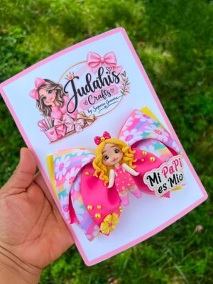 Mi Papi es Mio Cute Bow