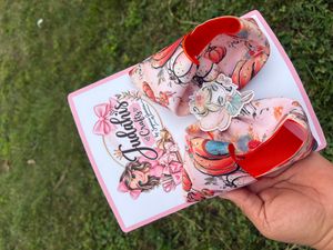 Pink Pumpkin Fairy Hair Bow
