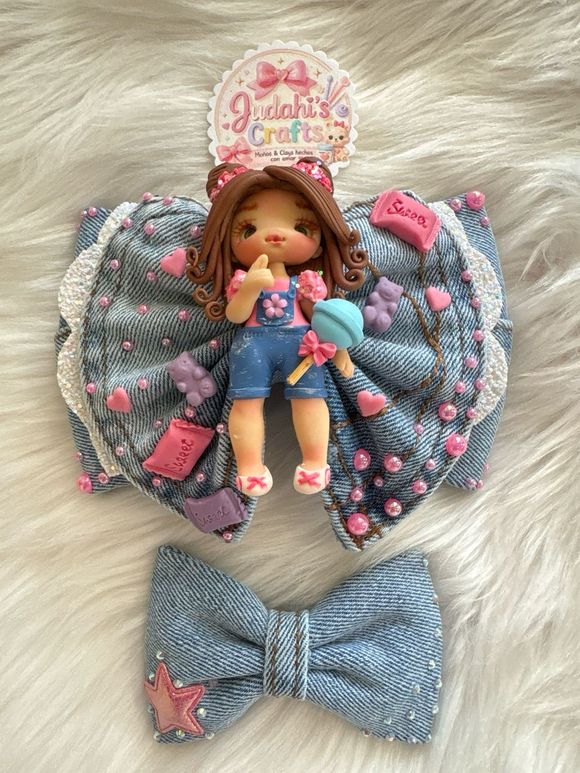 "Denim &amp; Candy Dreams" 2-Piece Boutique Set