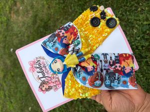 Yellow Coraline Raincoat Hair Bow