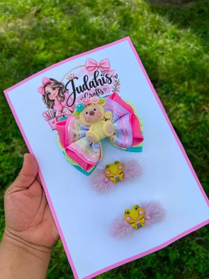 Magical Dream Bow &amp; Clip Set