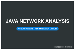 Java Graph Implementation for Network Performance Analysis
