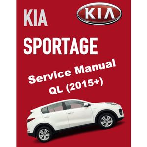 KIA SPORTAGE QL (2015-2023) SERVICE WORKSHOP MANUAL