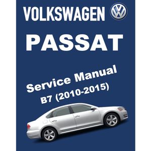 VW PASSAT B7 (2011-2015) FACTORY SERVICE WORKSHOP MANUAL
