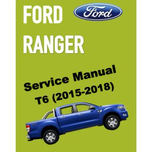 FORD RANGER T6 PX MKII (2015-2018) SERVICE WORKSHOP MANUAL