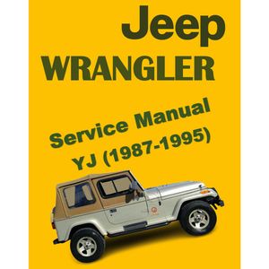 JEEP WRANGLER YJ (1987-1995) SERVICE WORKSHOP MANUAL