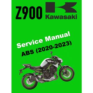 KAWASAKI Z900 ABS (2020-2023) SERVICE WORKSHOP MANUAL