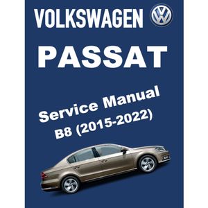 VW PASSAT B8 (2015-2022) FACTORY SERVICE WORKSHOP MANUAL