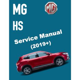 MG HS (2019+) SERVICE WORKSHOP MANUAL