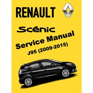RENAULT SCENIC III (2009-2015) SERVICE WORKSHOP MANUAL