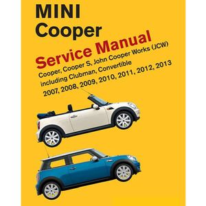 MINI COOPER R55 R56 R57 (2007-2013) SERVICE WORKSHOP MANUAL