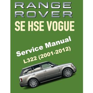 RANGE ROVER L322 (2001-2012) SERVICE WORKSHOP MANUAL