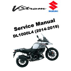 SUZUKI V STORM V STROM VSTROM DL1000 "L4" (2014-2019) SERVICE WORKSHOP MANUAL + PARTS CATALOGUE + OW