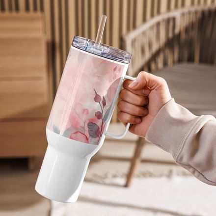 Sakura Sky Travel Mug