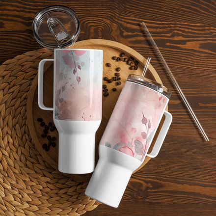 Petal Kiss Travel Mug