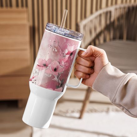 Blooming Love Travel Mug